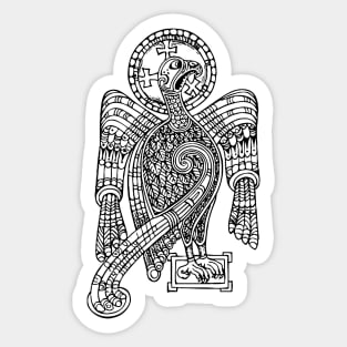 The Soaring Evangelist | The Symbol of the Gospel of John Sticker